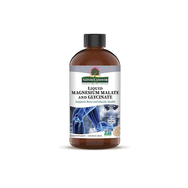 Magnesium Malate &Glycinate Natures Ans 480ml
