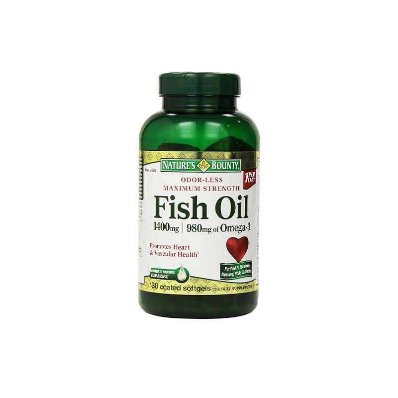 Omega 3 Odorless Natures Bounty N130
