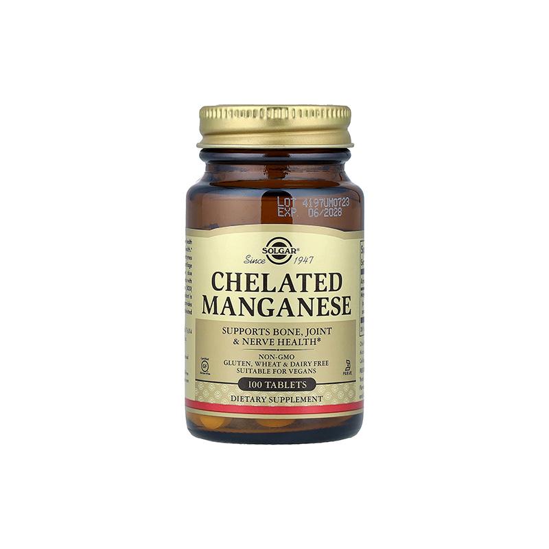 Chelated Manganese Solgar N100