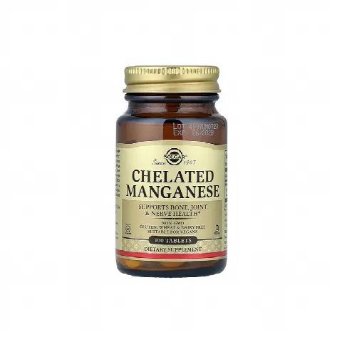 Chelated Manganese Solgar N100