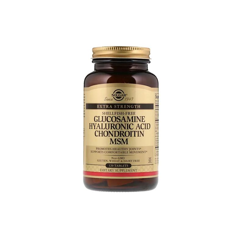 Glucosamine Hyaluronica acid Chondroiton MSM Solgar N120