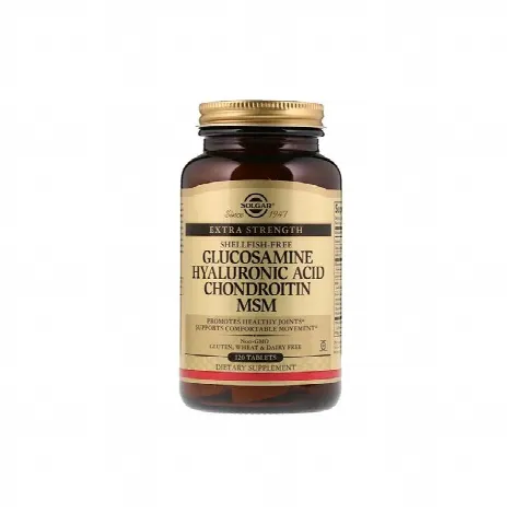 Glucosamine Hyaluronica acid Chondroiton MSM Solgar N120