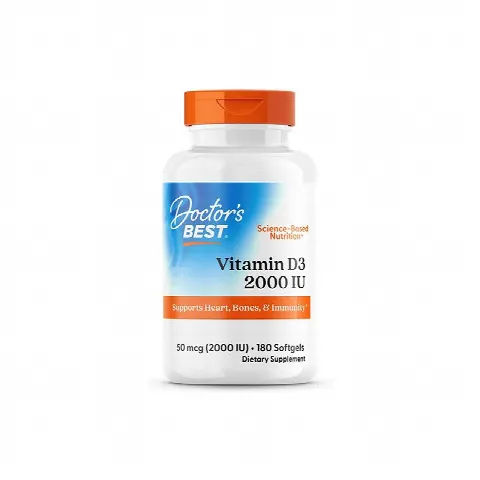 Vitamin D3 Doc Best  2000IU N180