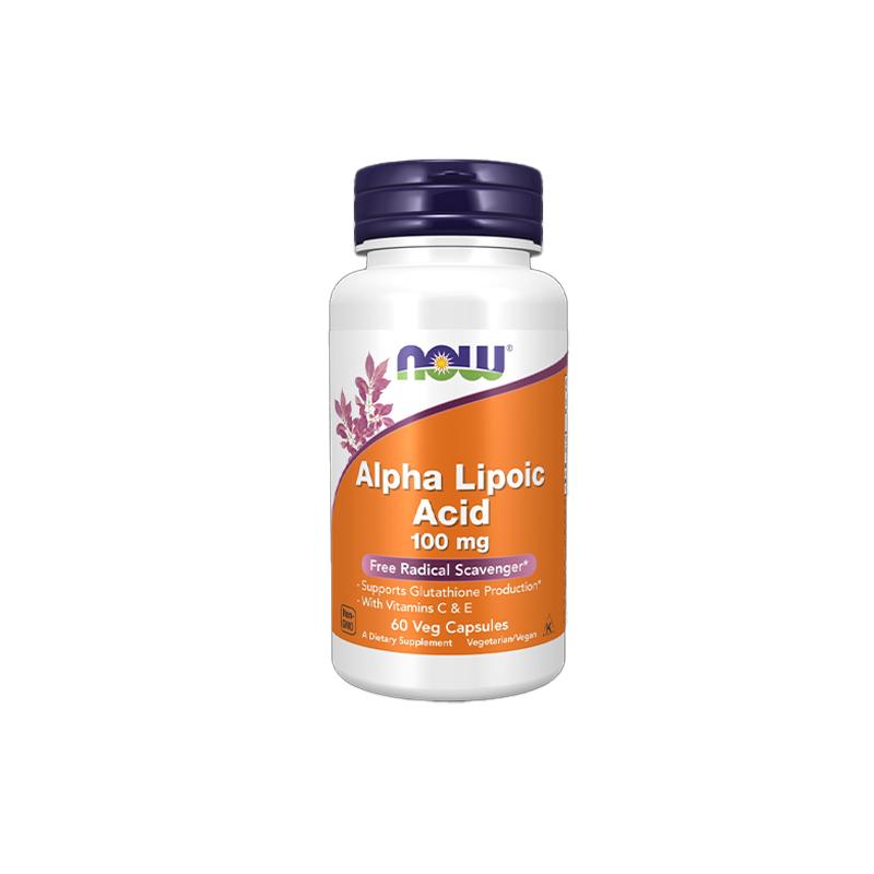 Alpha Lipoic Acid 100mg Now N60