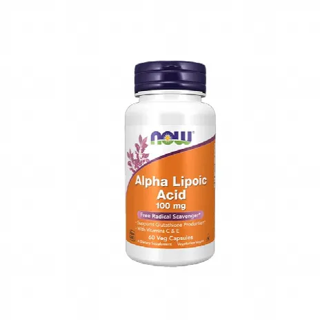 Alpha Lipoic Acid 100mg Now N60