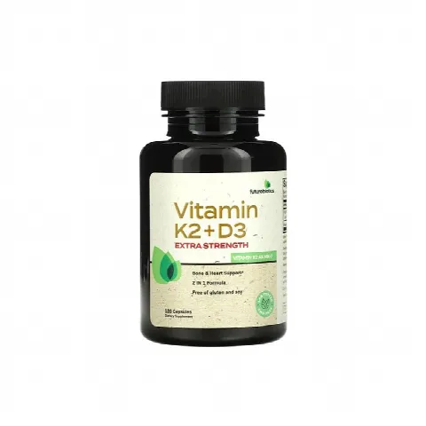 Vitamin D3+ K2 10 000 FutureBiotics N120