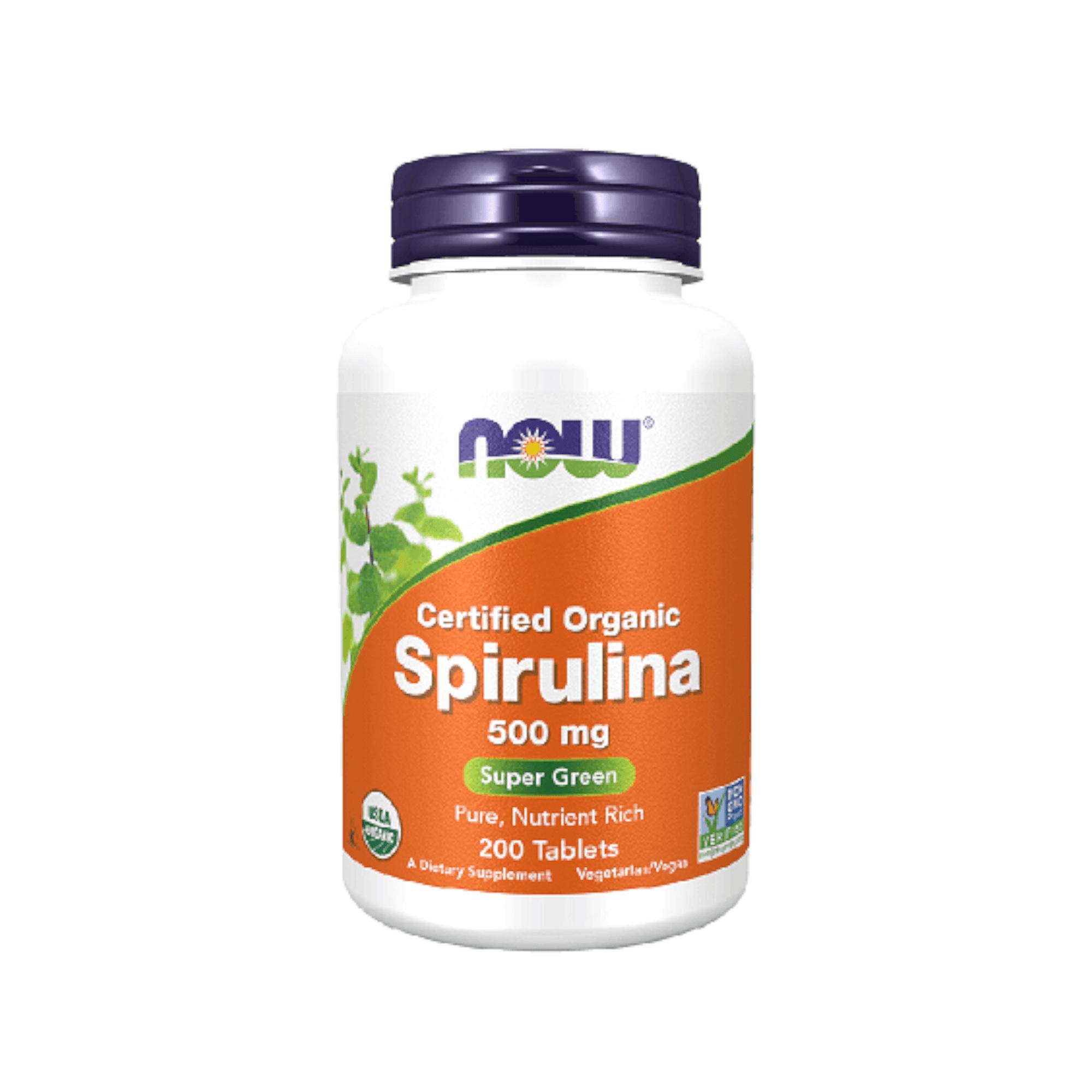 Spirulina  Now 500mg N200