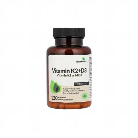 Vitamin D3+ K2 5 000 FutureBiotics N120