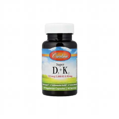 Vitamin D3 + K2 5000 Carlson N45