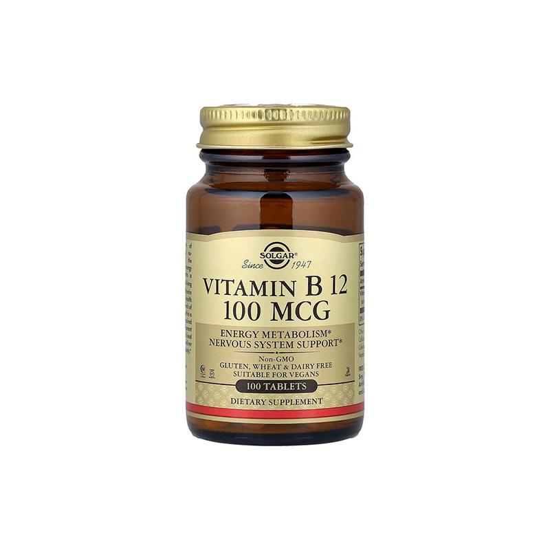 Vitamin B12 Solgar 100mcg N100