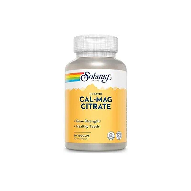 Cal-Mag Citrat Solaray N90