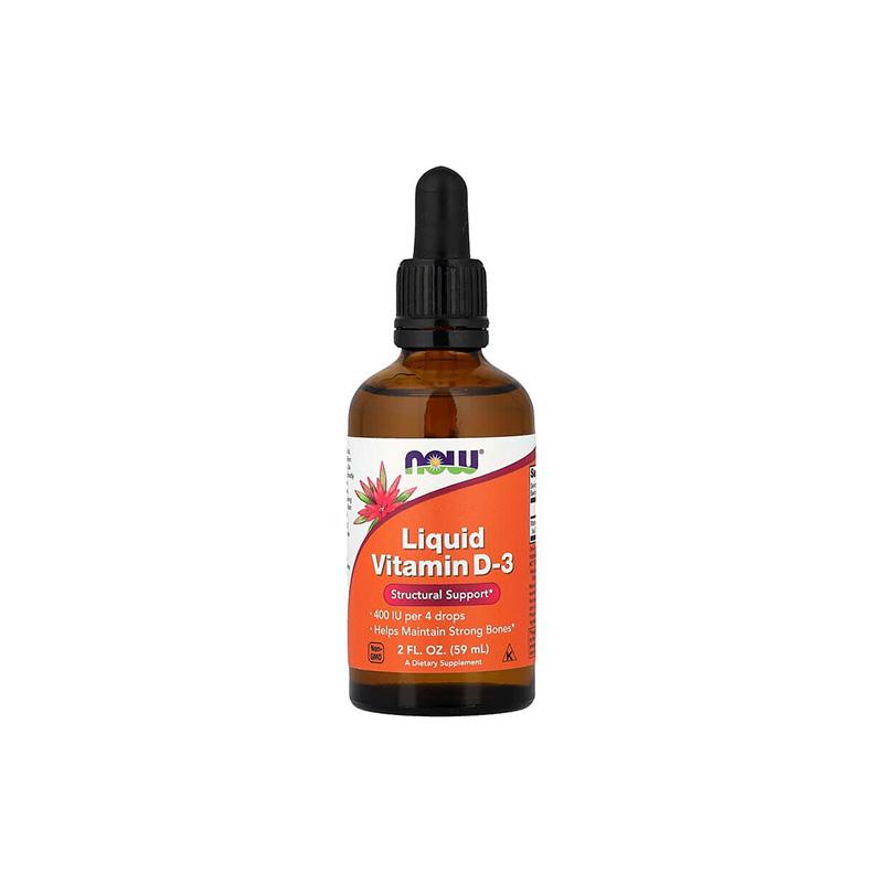 Liquid Vitamin D3 Now 59ml