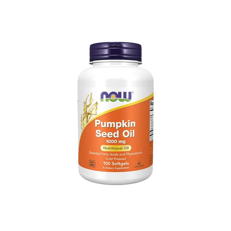 Pumpkin Seed Oil Now 1000mg N100