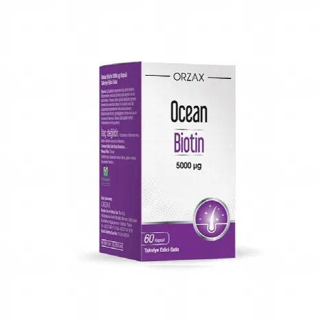 Orzax Biotin 5000 IU N60