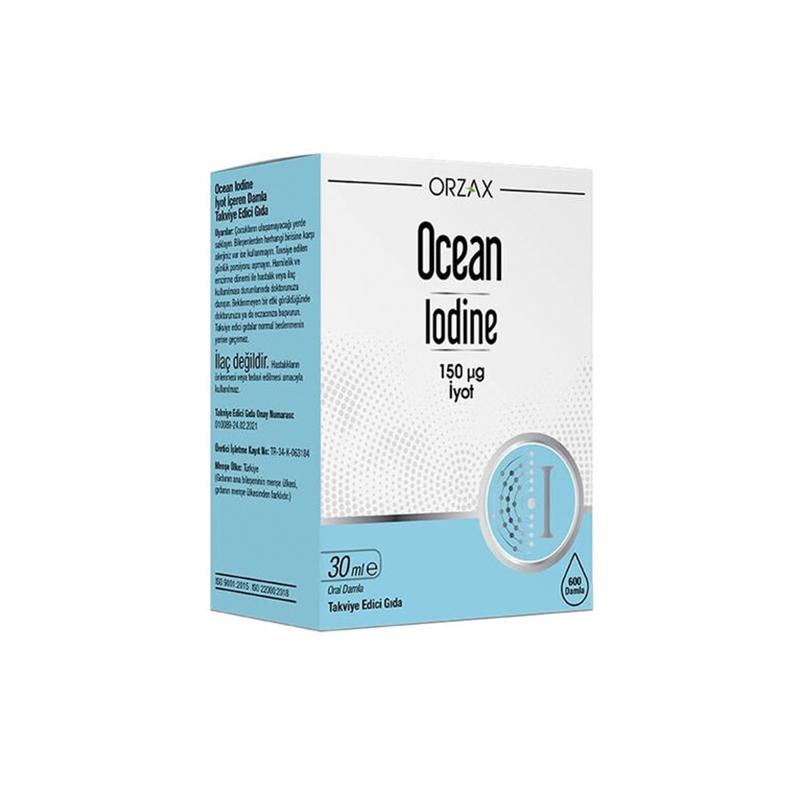 Orzax Iodine Damla, 30 ml