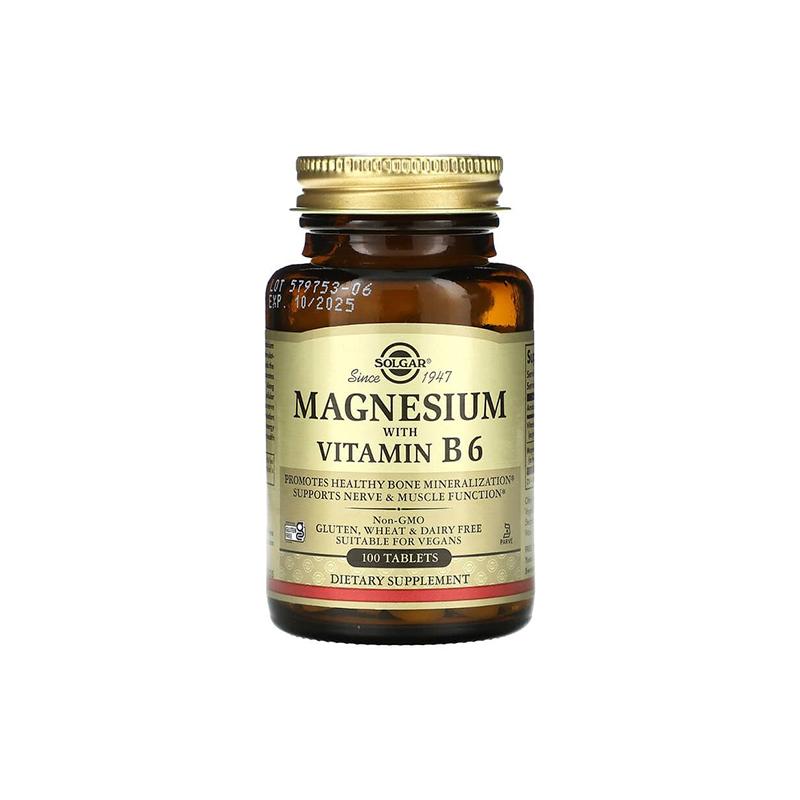 Magniy B6 Solgar N100