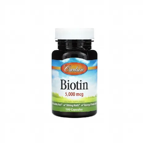 Biotin Carlson 5000mcg N100