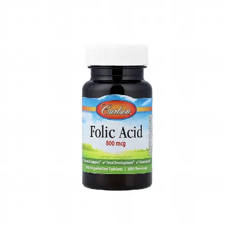 Folic Acid Carlson 800mcg N300