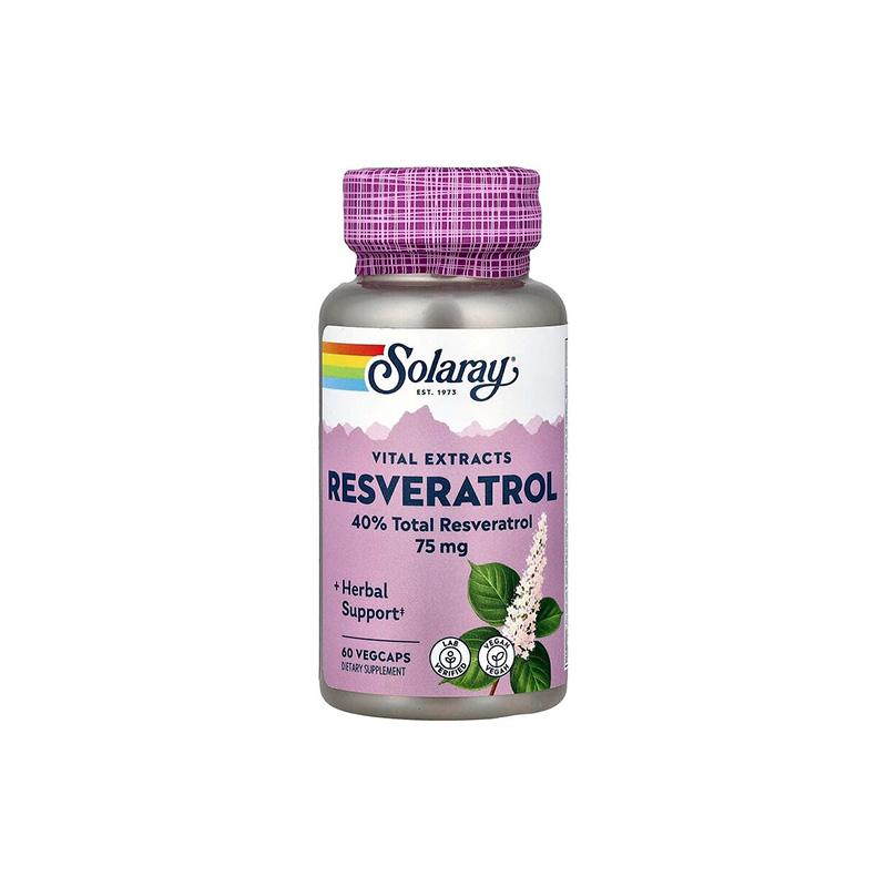 Resveratrol Solaray 75mg N60