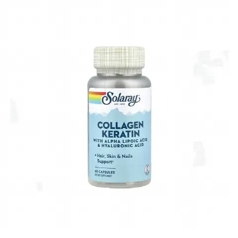 Collagen Keratin Solaray N60