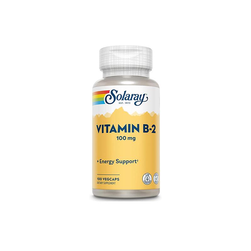 Vitamin B-2 Solaray 100mg N100