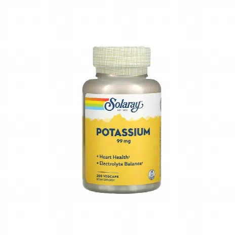 Potassium Solaray 99mg N200
