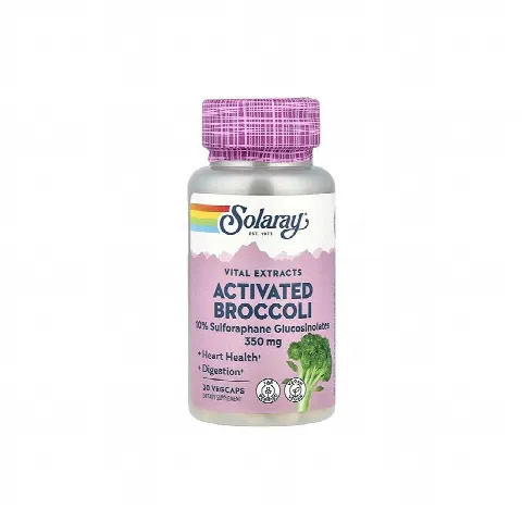 Activated Broccoli Solaray 350mg N30