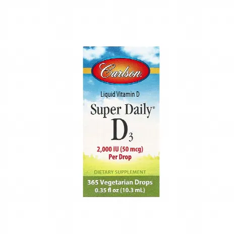 Super Daily D3 Carlson 2000IU 10.3ml