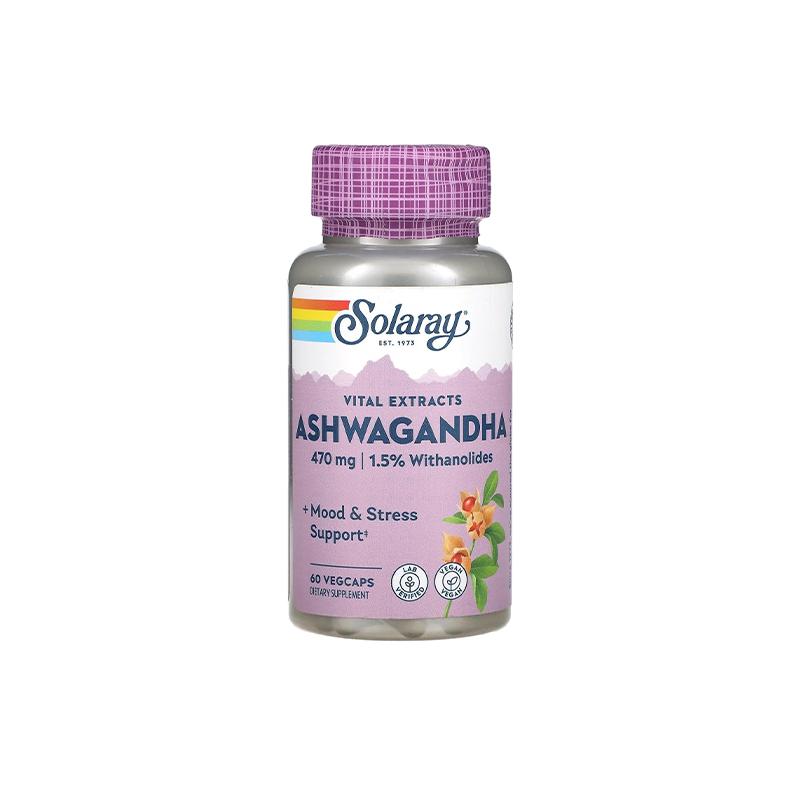Ashwaganda Solaray 470mg N60