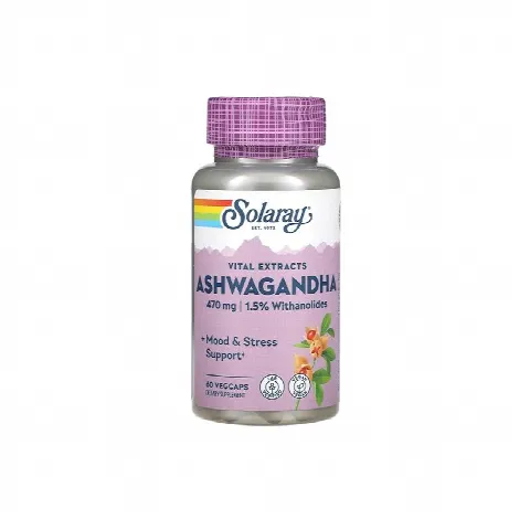 Ashwaganda Solaray 470mg N60